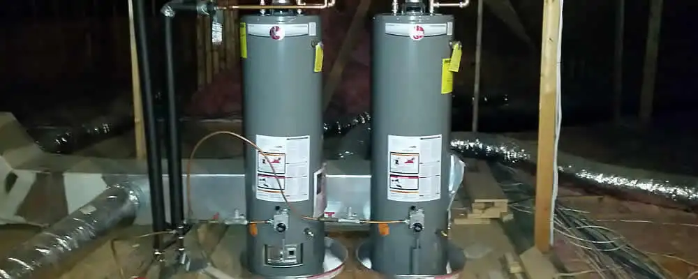Tankless water heater installation for home hot water in Omaha, NE